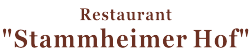 logo StammheimerHof